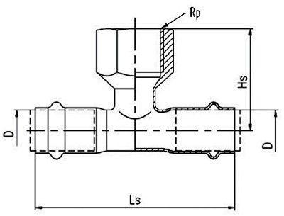 內(nèi)螺紋三通接頭