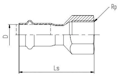 內螺紋轉換接頭（I-241）